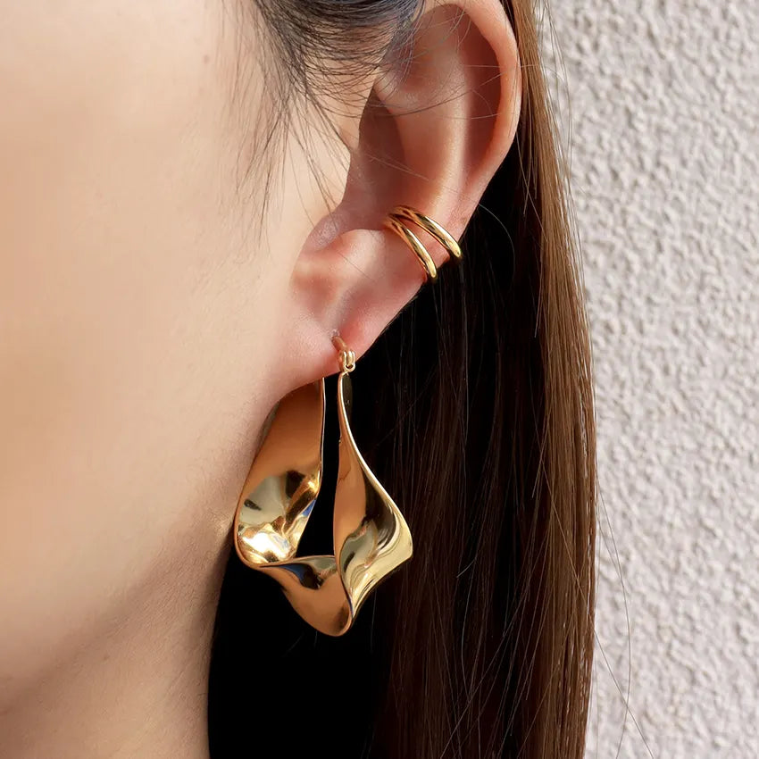 Chunky Hoop Earrings