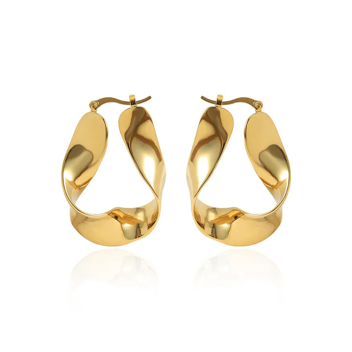 Chunky Hoop Earrings