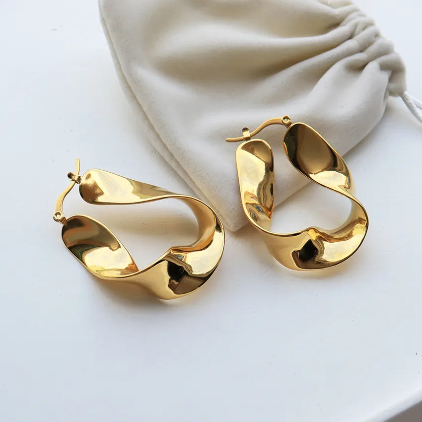 Chunky Hoop Earrings