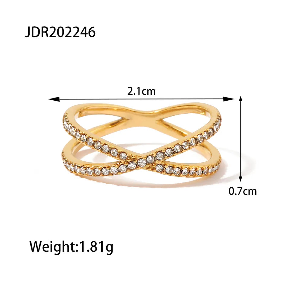 Luxe Circle Fusion Rings