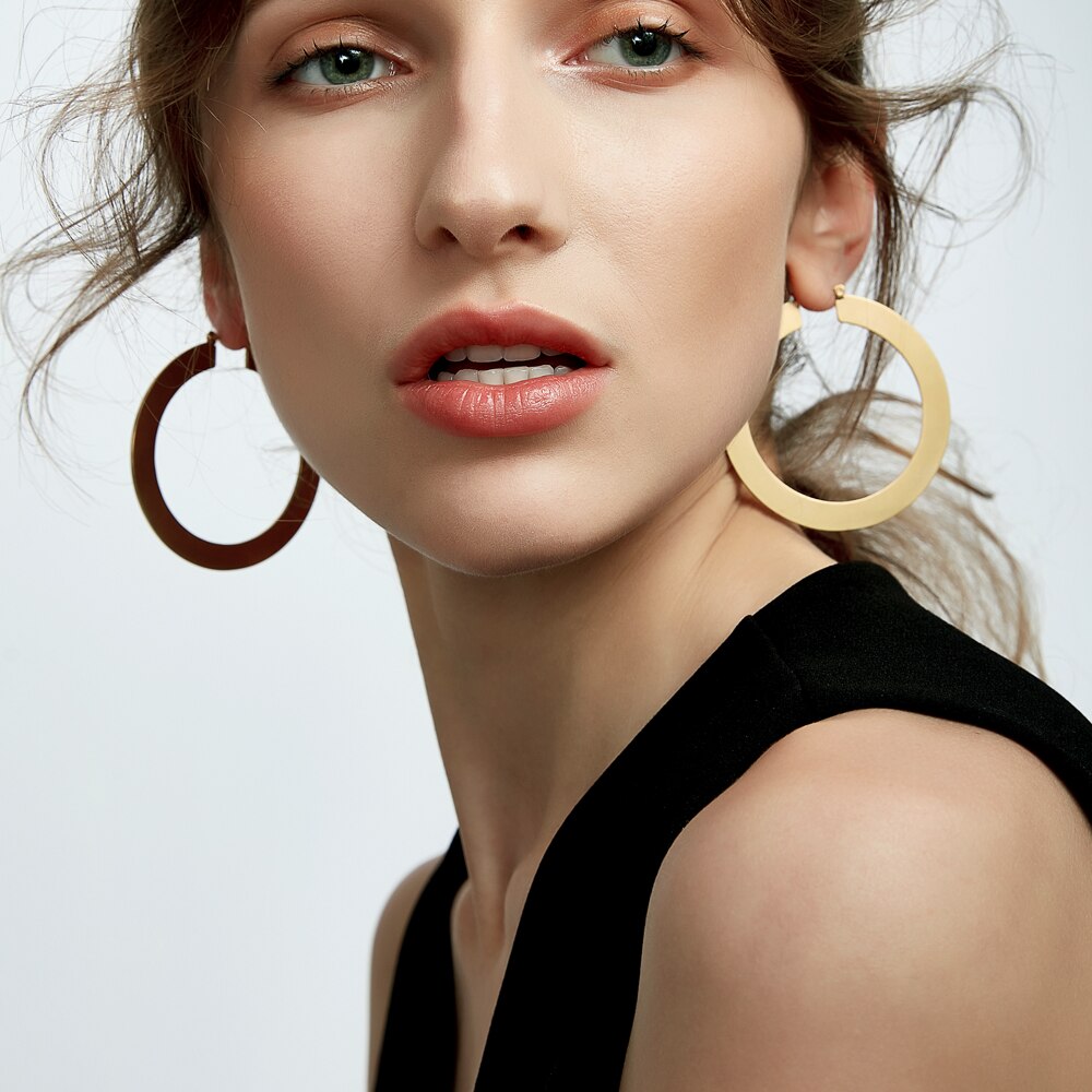 Vintage Luxe Circle Earrings