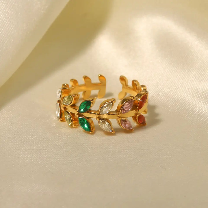Blossom Leaf Ring