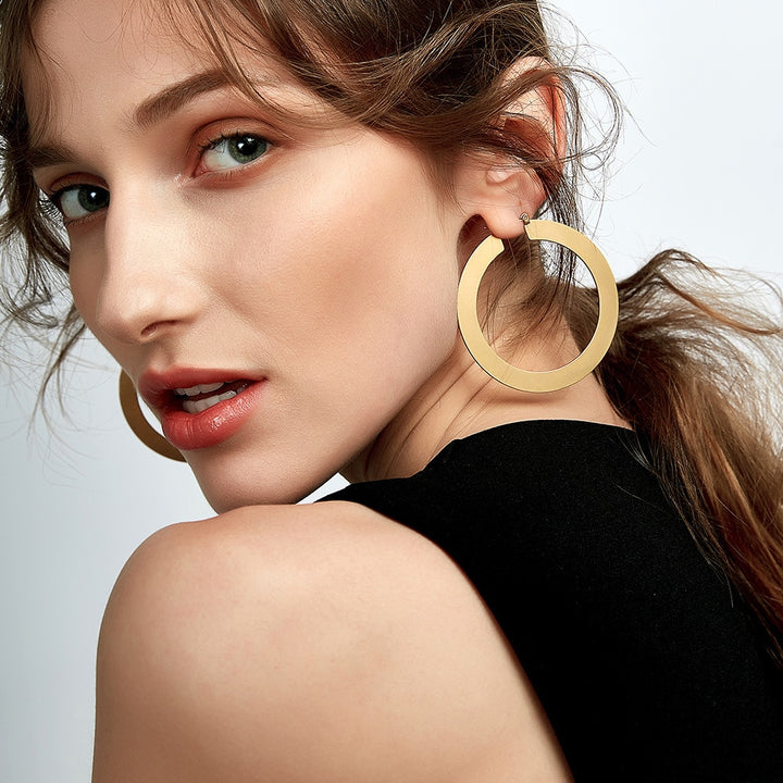 Vintage Luxe Circle Earrings