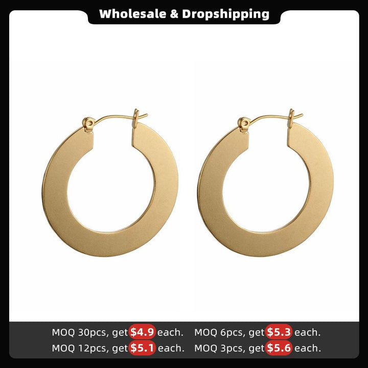 Vintage Luxe Circle Earrings
