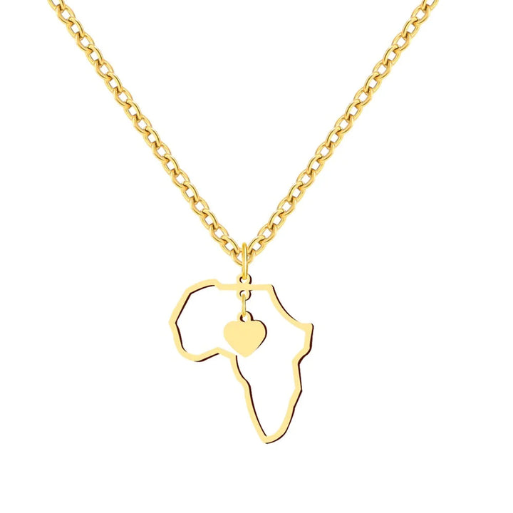 Heart of the Continent Necklace