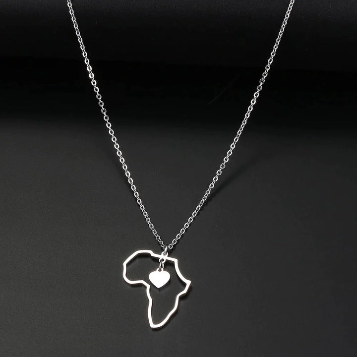 Heart of the Continent Necklace